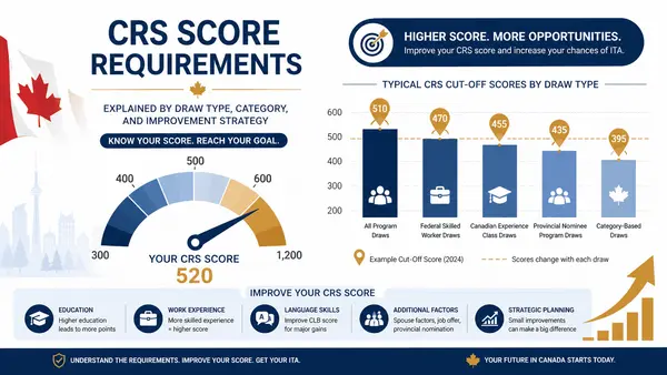 CRS Score Requirements: 5 Critical Express Entry Cutoff Facts