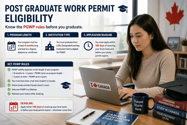 Post Graduate Work Permit: 5 Critical PGWP Rules to Know
