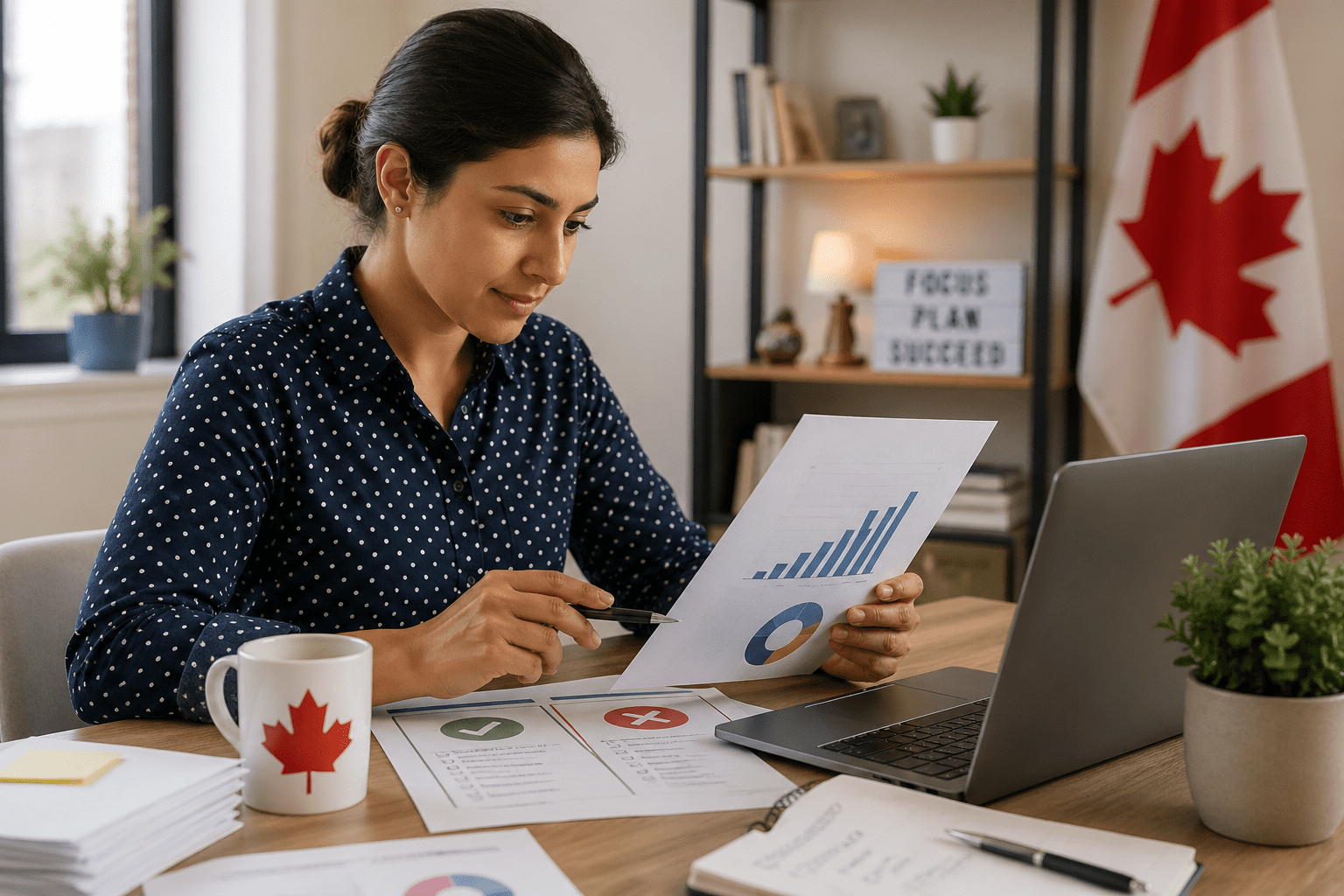 Canada immigration success rate factors showing document quality application completeness and program selection for permanent residence approval