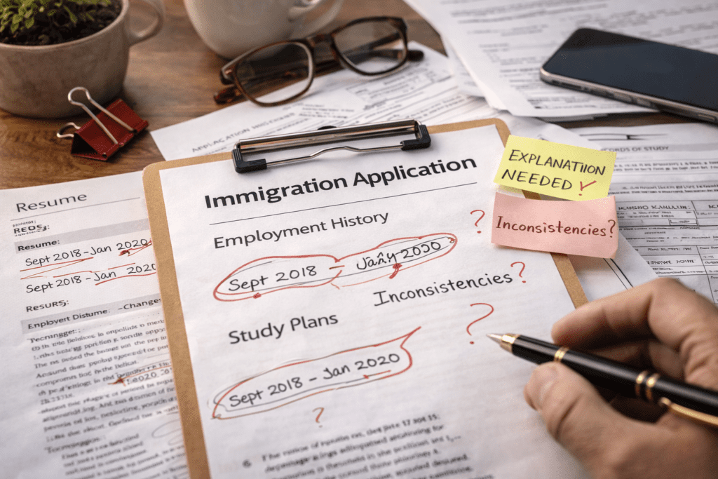 document quality and clarity affecting IRCC immigration assessment
