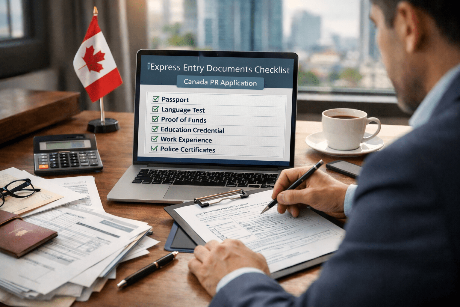 express entry documents checklist Canada permanent residence application IRCC