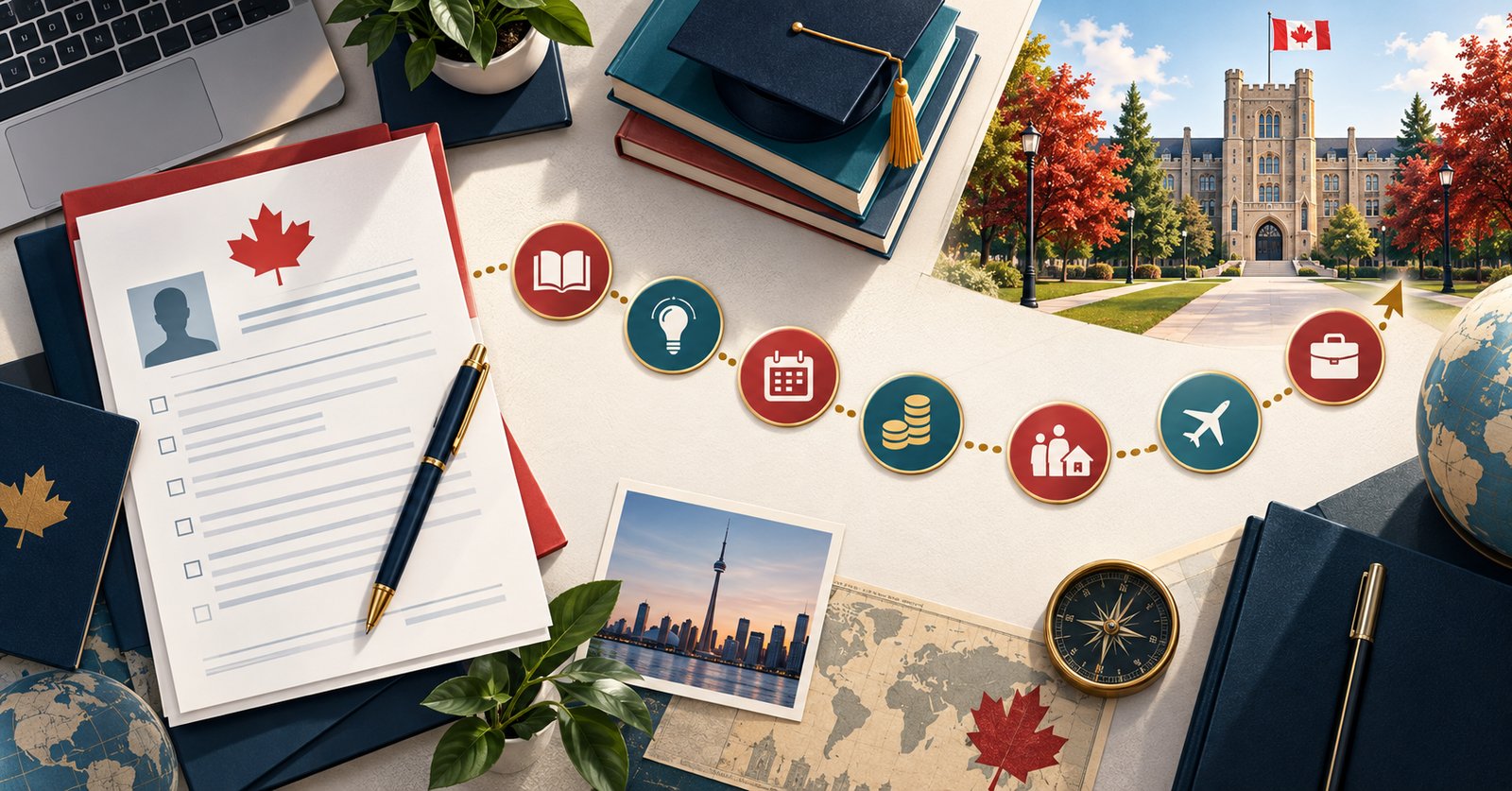 Canada Study Plan: 7 Questions Your Study Permit Application Must Answer